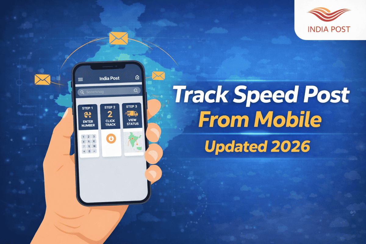 How to Track Speed Post From Mobile (Step-by-Step Guide)