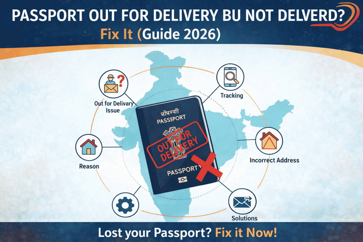 Passport Out for Delivery But Not Delivered? Fix It (2026 Guide)